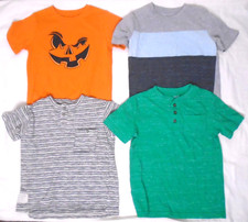 Jumping Beans/Zara/Wonder Nation Boys Short Sleeve Shirts, Lot of 4, Size 5