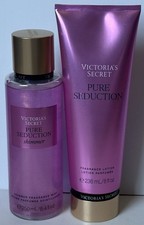 Victorias Secret Pure Seduction Shimmer Body Mist Body Lotion 2pc Set Full Size