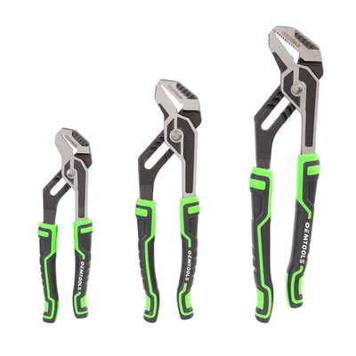 Oemtools 22648 3 Piece Groove Joint Pliers Set For Gripping Pulling And Turning