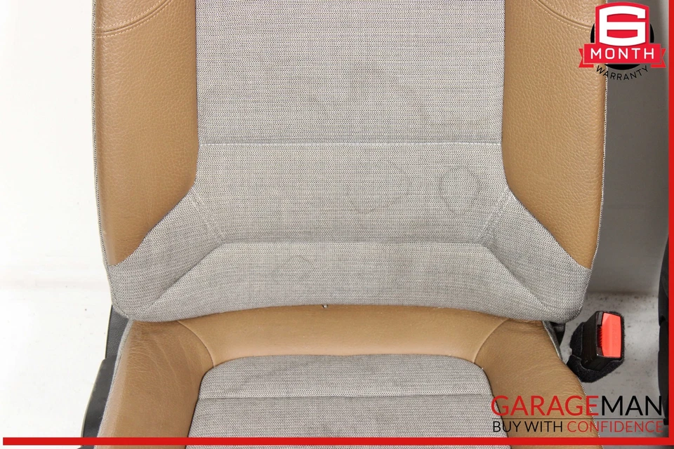 Juego completo de cojines de asiento delantero derecho e izquierdo BMW i3 I01 14-21 OEM Foto 4 de 4