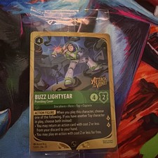 Buzz Lightyear Prerelease Promo Attack Of The Vine Disney Lorcana Sealed