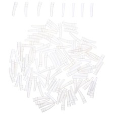 200pcs Eyelash Tweezers Plastic Covers Non-Slip Tweezer Tip Protective Covers