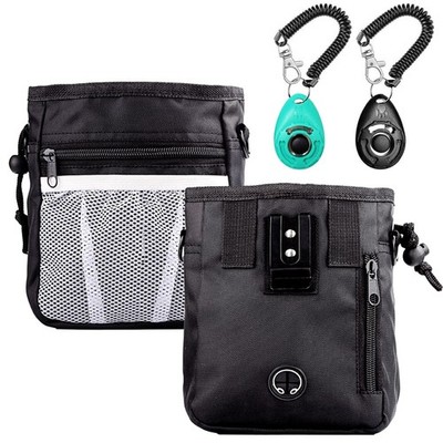 STMK Dog Treat Pouch Dog Clicker Training Kit, Dog Training Treat Pouch Dog C...