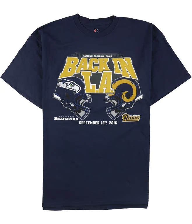 Seahawks vs Rams  Rivalry Graphic Football Shirt - Gift for football Fan