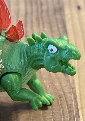 Smashers Dino Island Mini Green Stegosaurus Dinosaur Action Figure Zuru Toy