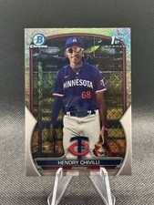 2023 Bowman Chrome Mojo Hendry Chivilli 1st Prospect #BCP-236 Minnesota Twins