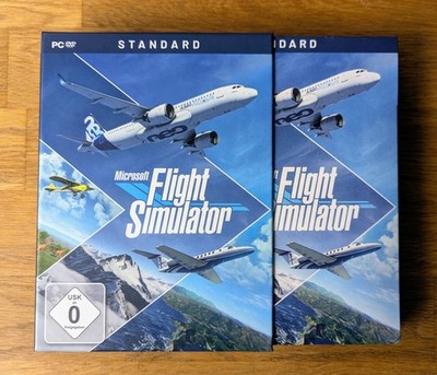 Microsoft Flight Simulator Standard PC DVD 10 Discs komplett neuwertig