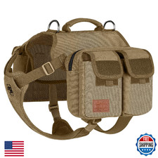 ONETIGRIS HOPPY CAMPER 3.0 Dog Hiking Backpack for Medium Large Dogs