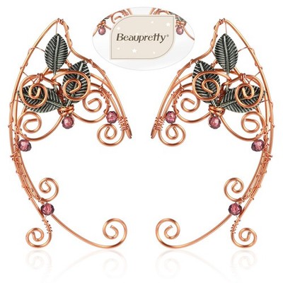 Elf Ohr Manschette Ohrstecker Ear Cuff Ohrmanschetten-Ohrringe Ohrclip-Zubehör