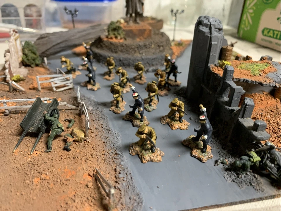 Fuerzas del Valor 1:72 - Segunda Guerra Mundial Infantería cosaca rusa x15 figuras. Foto 2 de 4