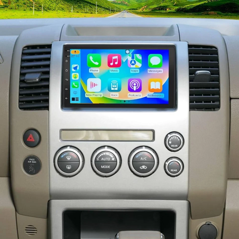 Carplay For Nissan Pathfinder 2005-2010 Car Radio Stereo Android 13 Navi WiFi FM Foto 3 de 4