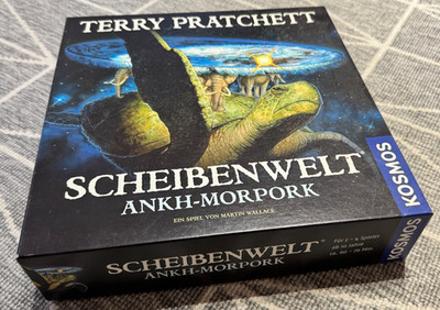 SCHEIBENWELT Ankh-Morpork, Spiel deutsch, Out of Print Super Rar! Discworld