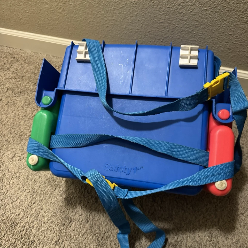 Винтажный Safety 1st Travel On The Go складной экономящий пространство бустер сиденье стул лоток No1 - Изображение 4 из 4