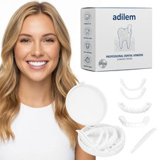 Snap On Veneers for Women Men, Instant Smile Enhancer Cosmetic Teeth Covers...