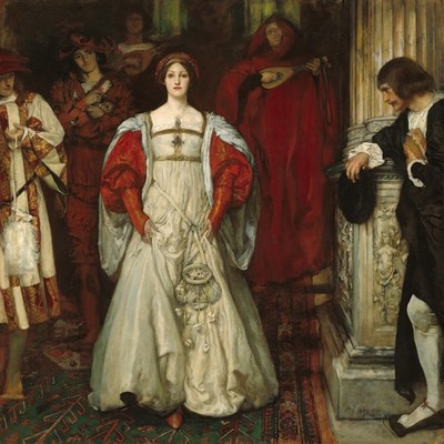 Abbey - Who Is Sylvia What Is She That All the Swains Commend Her - Art Print