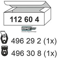 Ernst 112604 Montagesatz FüR SchalldäMpfer FüR Seat FüR VW