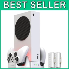 2x Rechargeable Batteries & Cooling Fan for Xbox Series S