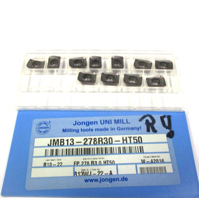 11 JONGEN Wendeplatten zum Fräsen JMB13 -278R30-HT50 Neu H60844
