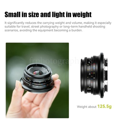 7artisans 10mm F3.5 APS-C Ultra-Wide Angle Lens for Sony E Fuji X Nikon Z M4/3