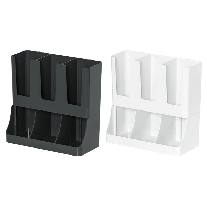 Plastic Cup Holder Organizer For Kitchen Office Efficient Storage Solution