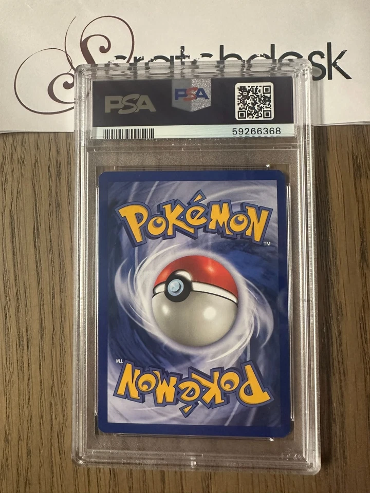 PSA 9 - Pokemon PIDGEOT 14/130 - BASE SET 2 - FOIL Rare SWIRL - Image 2 of 2