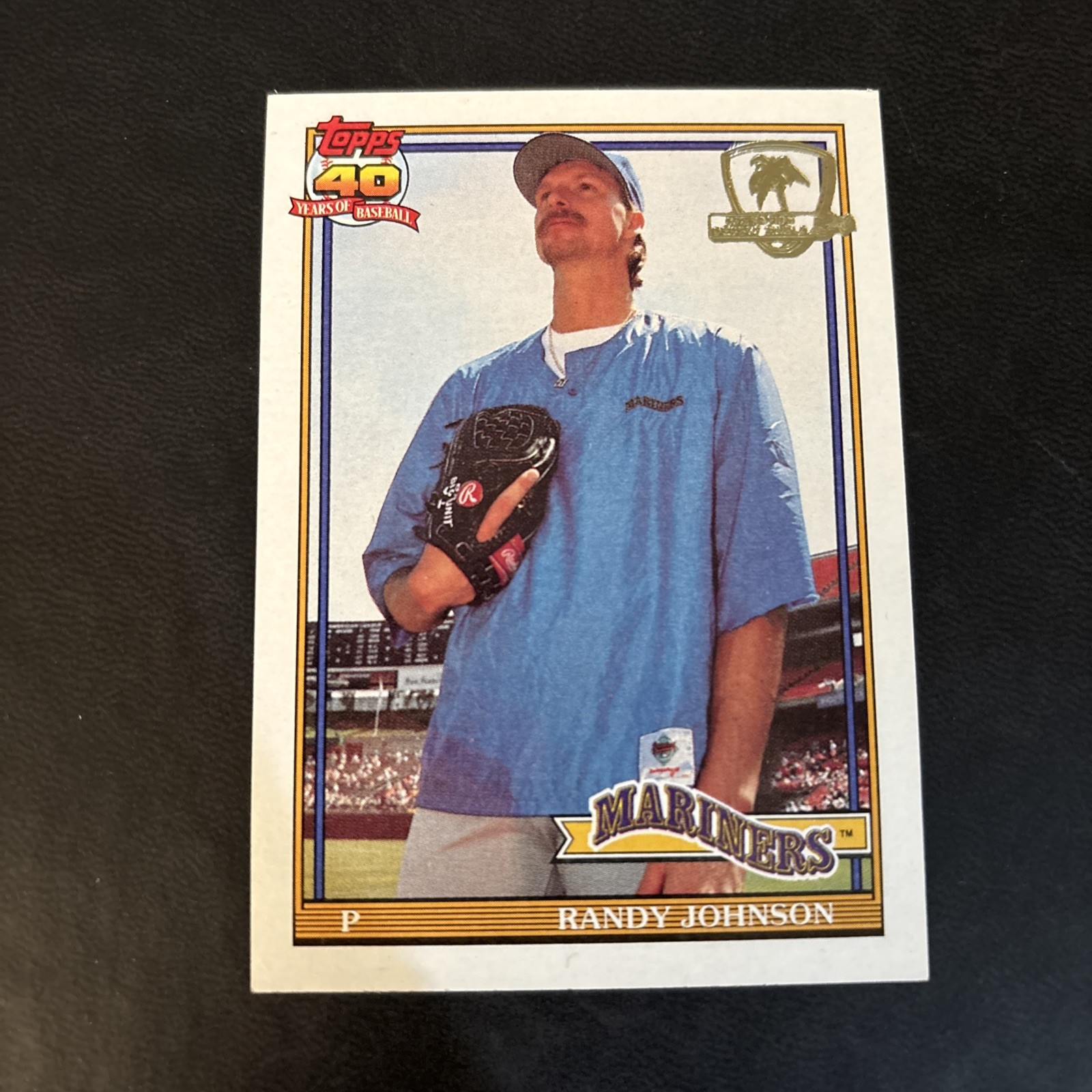 1991 Topps - Randy Johnson #225 Operation Desert Shield