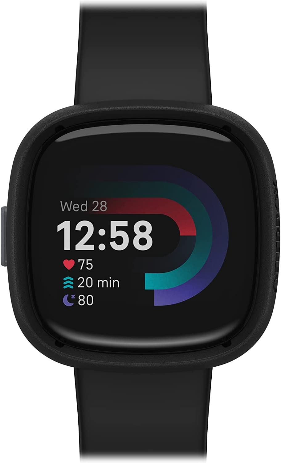 Elegante custodia antiurto compatibile Fitbit Versa 4 antiurto anticaduta