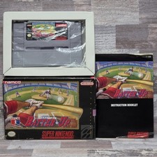 Super Batter Up CIB (Super Nintendo Entertainment System, 1992) Box Game Manual 