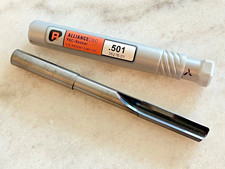 ALLIANCE CNC .501" x 1-7/8" LOC x 5-7/8" OAL Solid Carbide PAC Reamer TiALN, USA