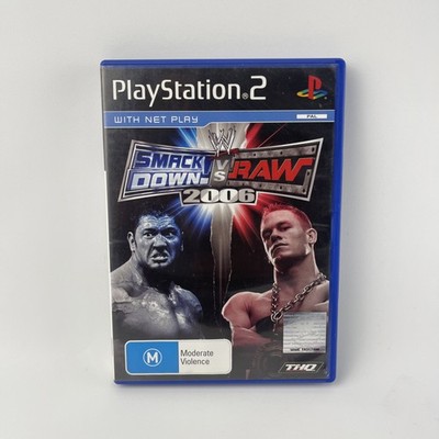 WWE Smackdown Vs Raw 2006 - Sony PlayStation 2 - PS2 Game - PAL