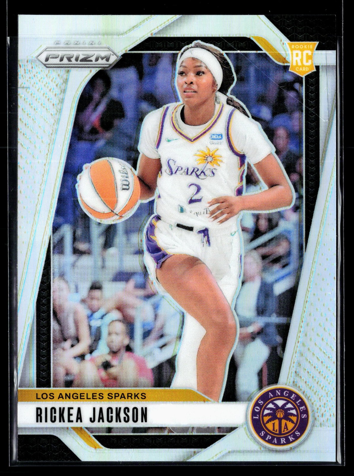 2024-25 Panini Prizm WNBA Silver Rookie Rickea Jackson #60