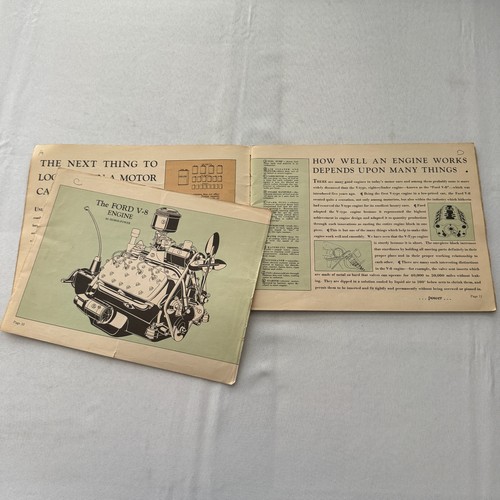 1937 Ford Car Sales Brochure Catalog Vintage CANADIAN V8 Deluxe Convertible + - Picture 13 of 23