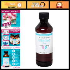 4oz Cotton Candy Flavoring Extract - Perfect for Baking, Candy Making & Drinks