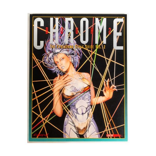 Libro cromado R. Talsorian Cyberpunk #2 en muy buen estado