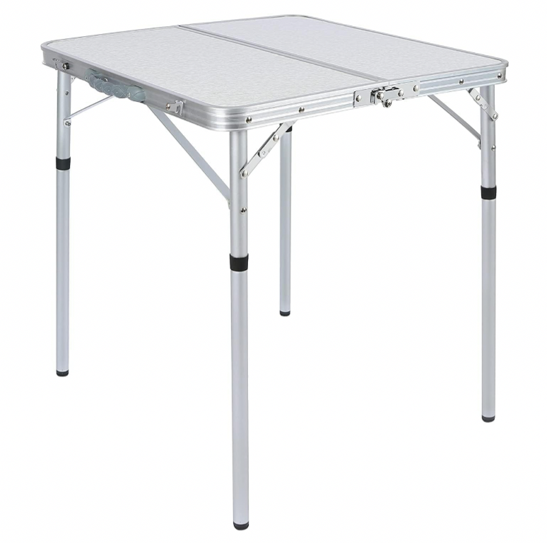 REDCAMP 2Ft Samll Square Folding Camping Table, Portable Foldable Picnic NEW