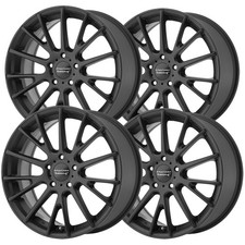 Set Of 4 American Racing Ar904 16x7 5x112 40mm Satin Black Wheels Rims