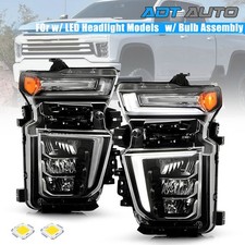 For Chevy Silverado 2500hd 3500hd 2020-2023 Led Headlights Assembly Left Right