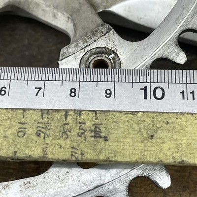 Vintage Ofmega Mistral Crankset 144 BCD Square Taper Road Bike 53