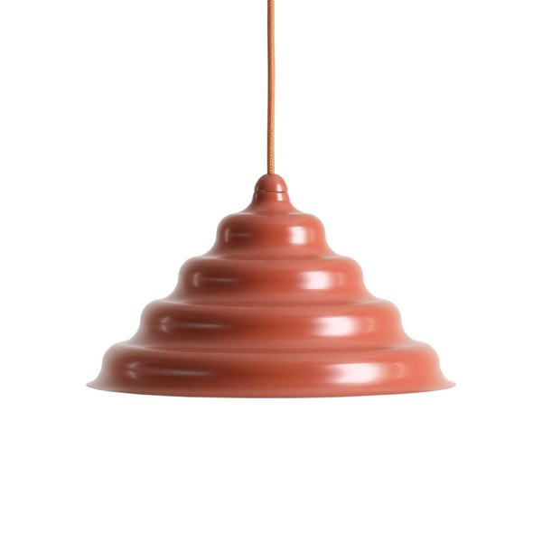 HäNgelampe Wohnzimmer Ziegelrot Esstisch KüChe Ø29 Cm G9 Pendelleuchte Esszimmer-image