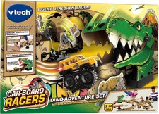 Vtech Car-Board Racers Dino-Adventure Set - mit einem motorisiertem Fahrzeug Neu
