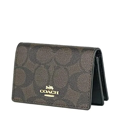 Coach set regalo Lady s piccolo porta biglietti da visita 91681 IMAA8 Brow 410