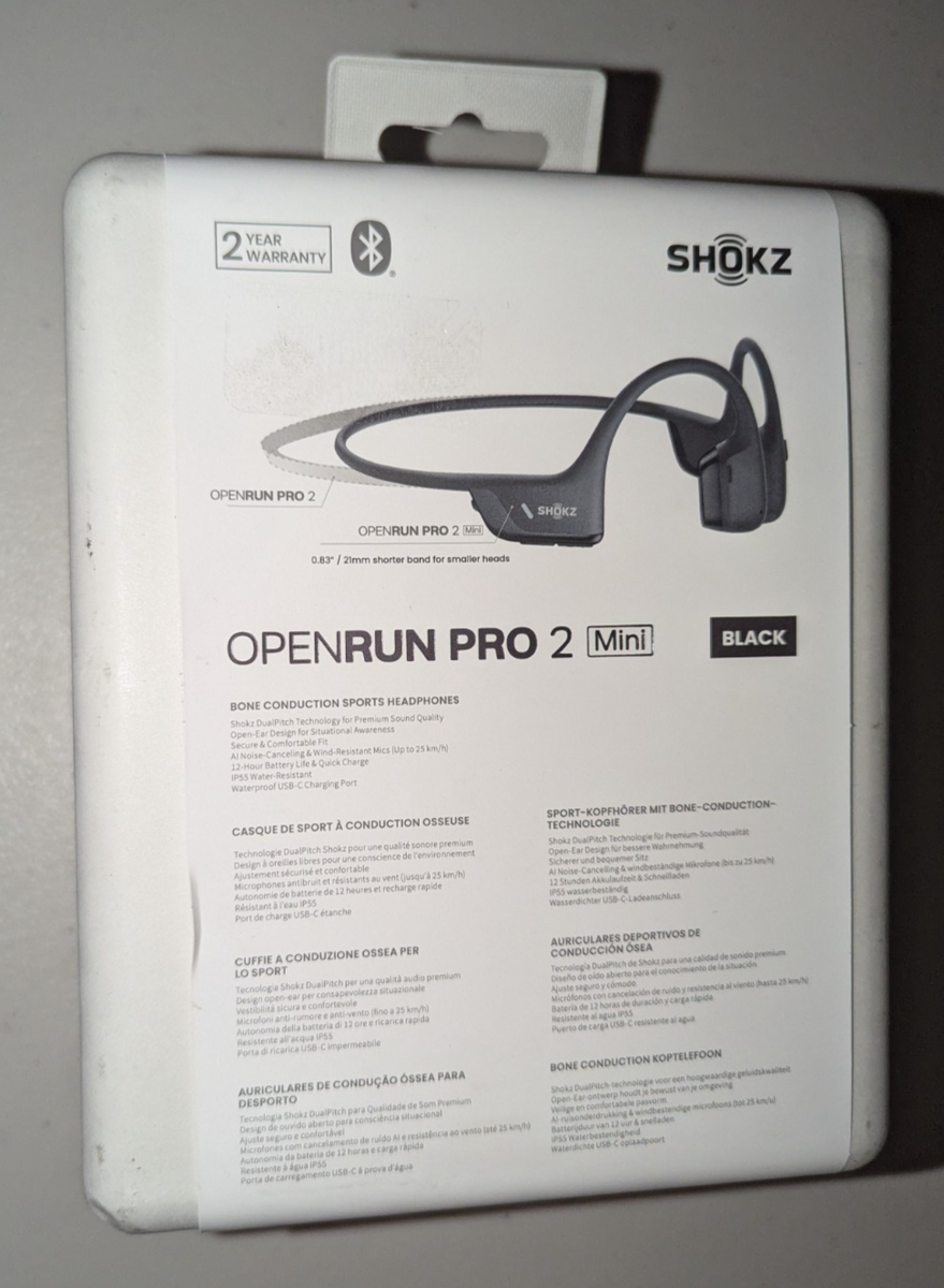 Shokz OpenRun Pro 2 Mini Bone Conduction Bluetooth Wireless
