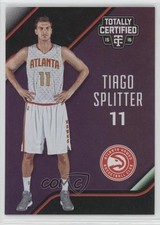 2015-16 Panini Totally Certified Mirror Purple 32/50 Tiago Splitter #117 0c3