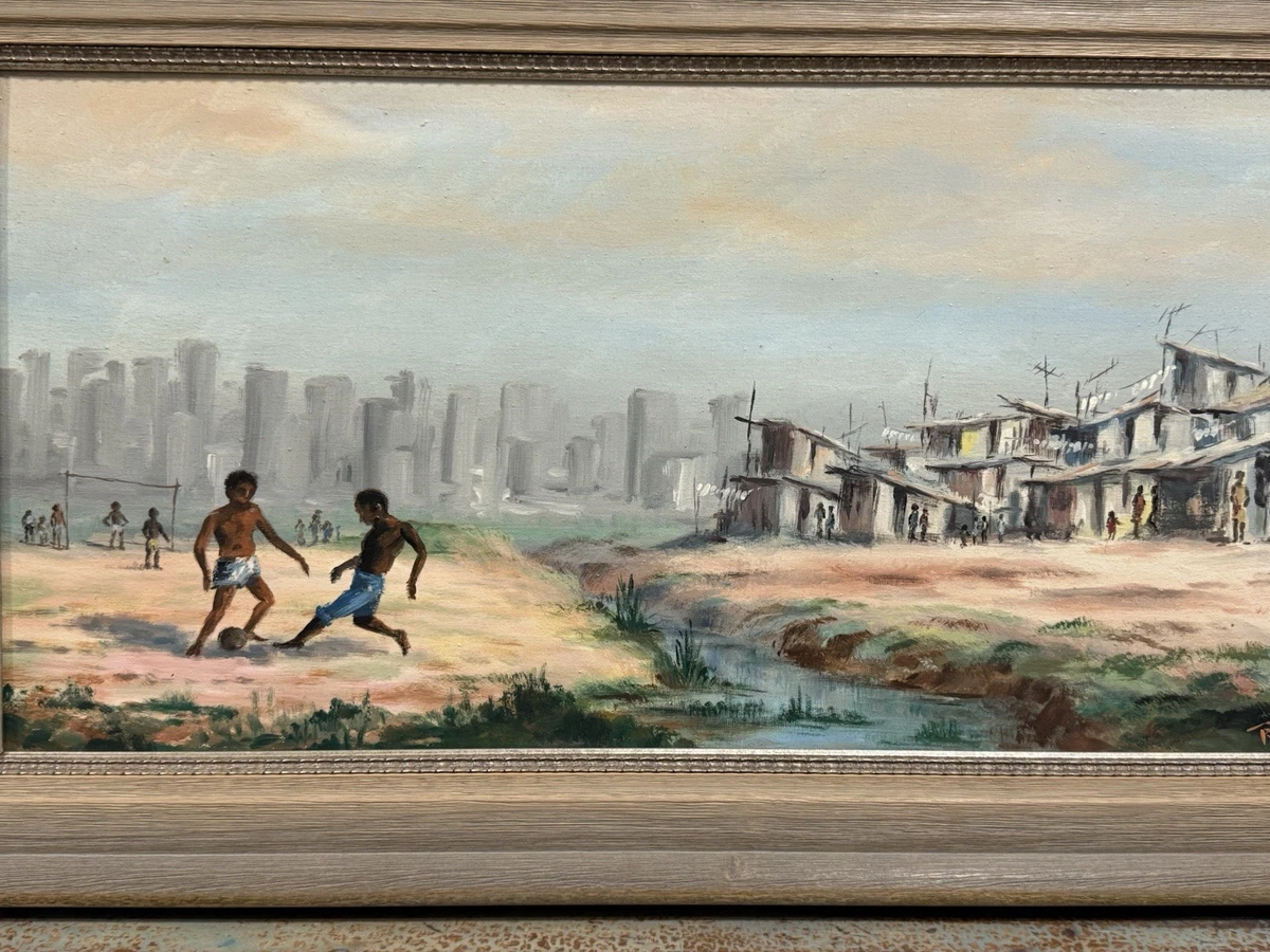 Soccer Original Art Paintings for sale | eBay