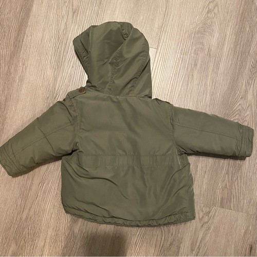 Baby Gap 12-18 months Jacket Parka Primaloft Down Alternative Sherpa Hood - Picture 7 of 7