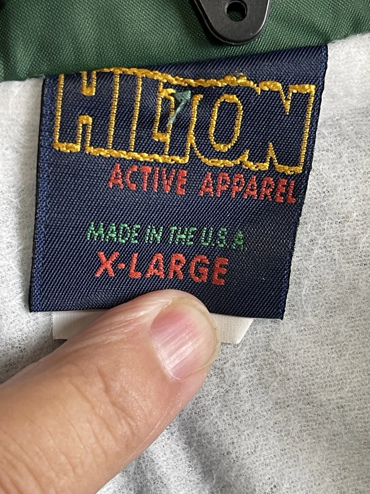 Chaqueta cortavientos retro vintage Hilton Active Apparel National Park Service XL Foto 4 de 4