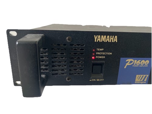 YAMAHA P1600 2 channel 160w per 400w max Power Amplifier with manual - Picture 2 of 10