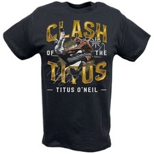Titus O'Neil Clash Of The Titus Black T-shirt
