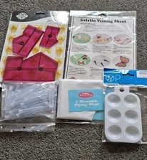 Assorted Bundle Cake Decorating/Sugar Craft  Accessories New/Hardly Used