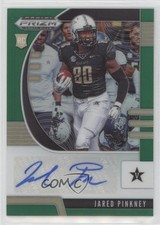 2020 Panini Prizm Draft Picks Rookies Green Jared Pinkney #137 Auto 12li